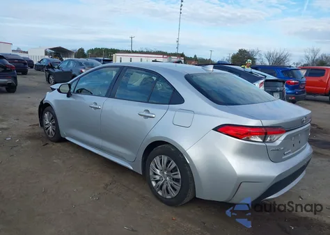 2022 Toyota Corolla Le z USA, uszkodzony, nr VIN JTDEPMAE7N3029326